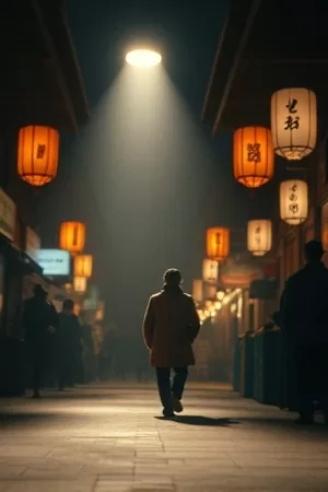 《灯下三寸》台灯下摊开的剧本画面