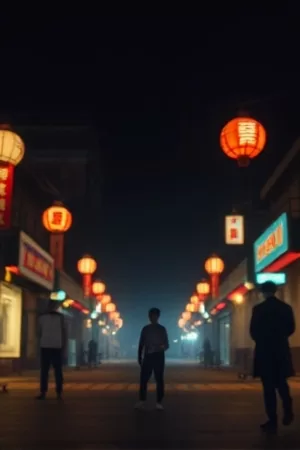 《星轨拾荒者》废料场仰望星轨的画面